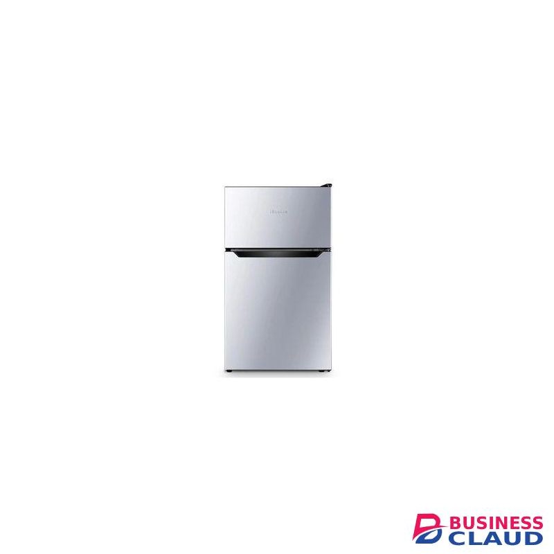 Hisense 91L Double Door Fridge Mini Bar Fridge Top Mounted Freezer