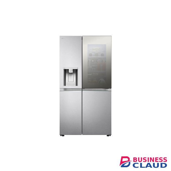 LG GC-X267MSEW Net 635(L) Mirror Instaview Fridge™ Fridge with UVnano®, Noble Steel