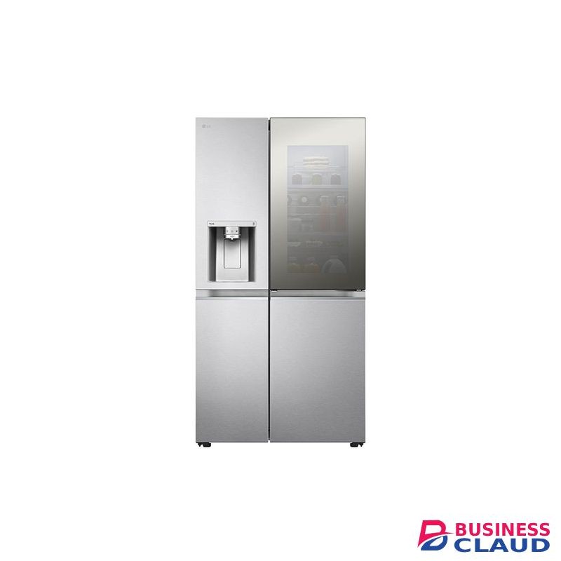 LG GC-X267MSEW Net 635(L) Mirror Instaview Fridge™ Fridge with UVnano®, Noble Steel