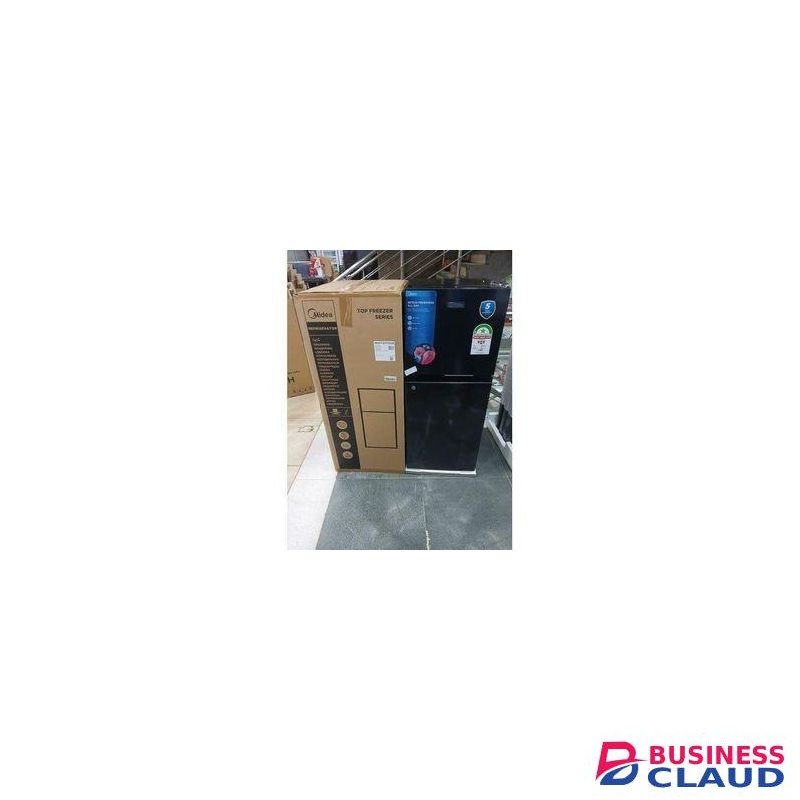 127litres double door Fridge BLACK COLOUR PLUS FREE FRIDGE GUARD
