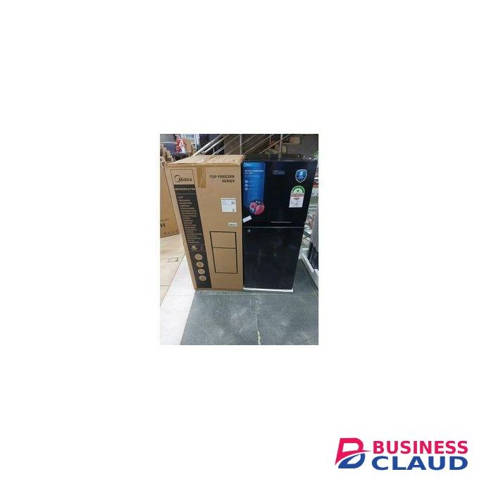 127litres double door Fridge BLACK COLOUR PLUS FREE FRIDGE GUARD
