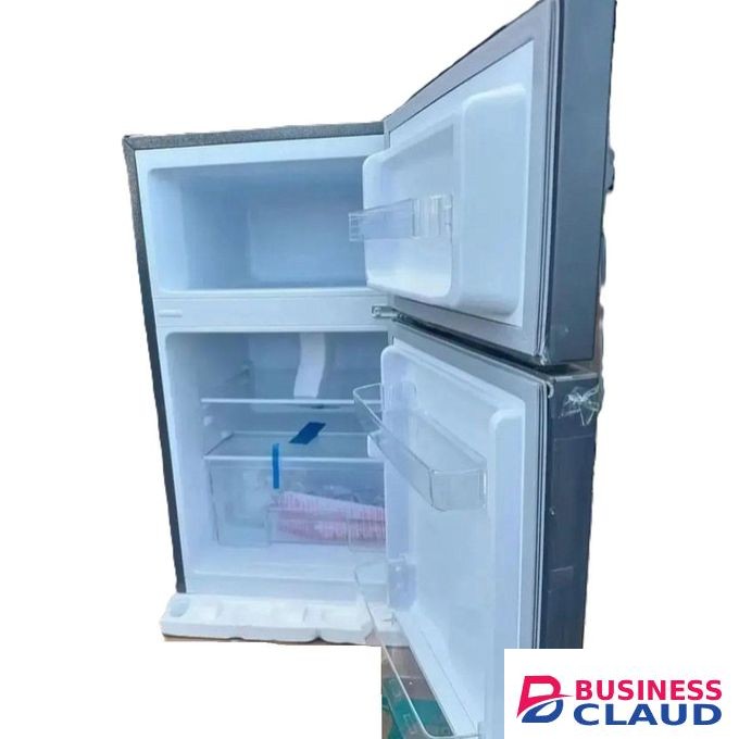 AILYONS ARF-87L Fridge,87L Capacity,Double Door ,Compact & Efficient,Silver+FREE FRIDGE GUARD