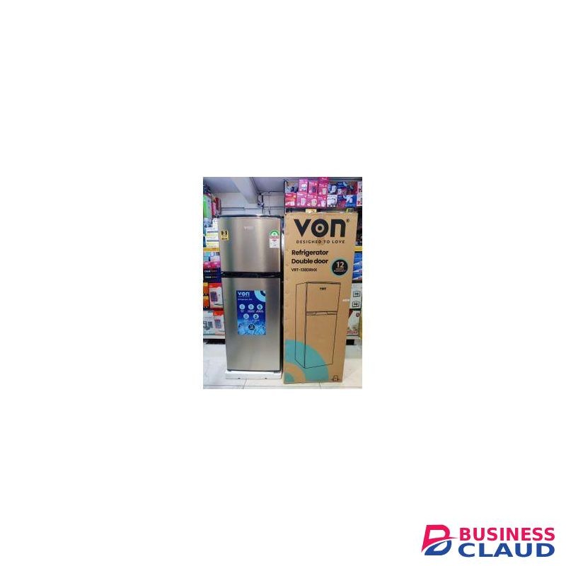 VON 138Litres Double Door Fridge