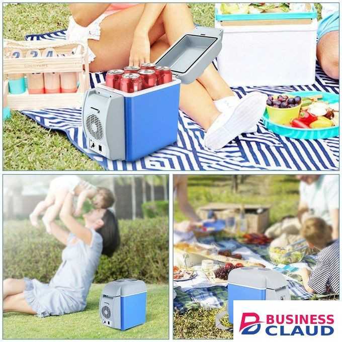 Portable 7.5L car fridge