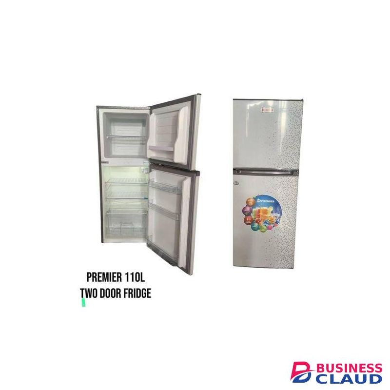 Premier 110L Double Door Fridge