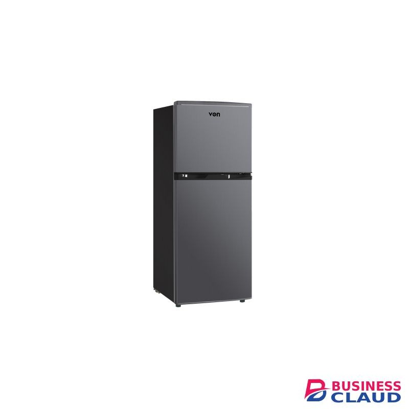 VON Top Mount Fridge, 175L - Silver