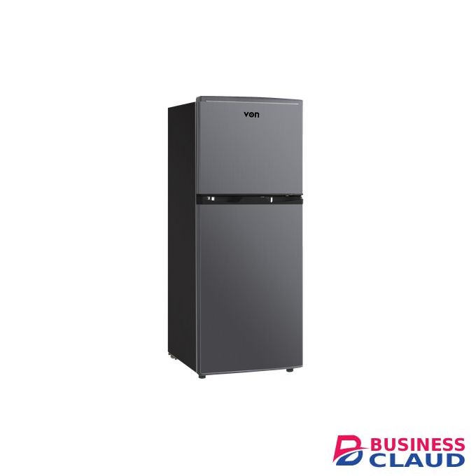 VON Top Mount Fridge, 175L - Silver
