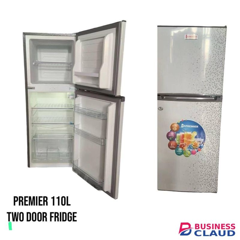 Premier double door fridge 110litres