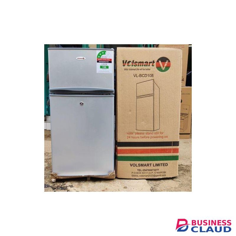 Volsmart Fridge Double Door 108 Litres