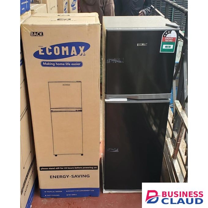 Ecomax 138liters large capacity Double door fridge