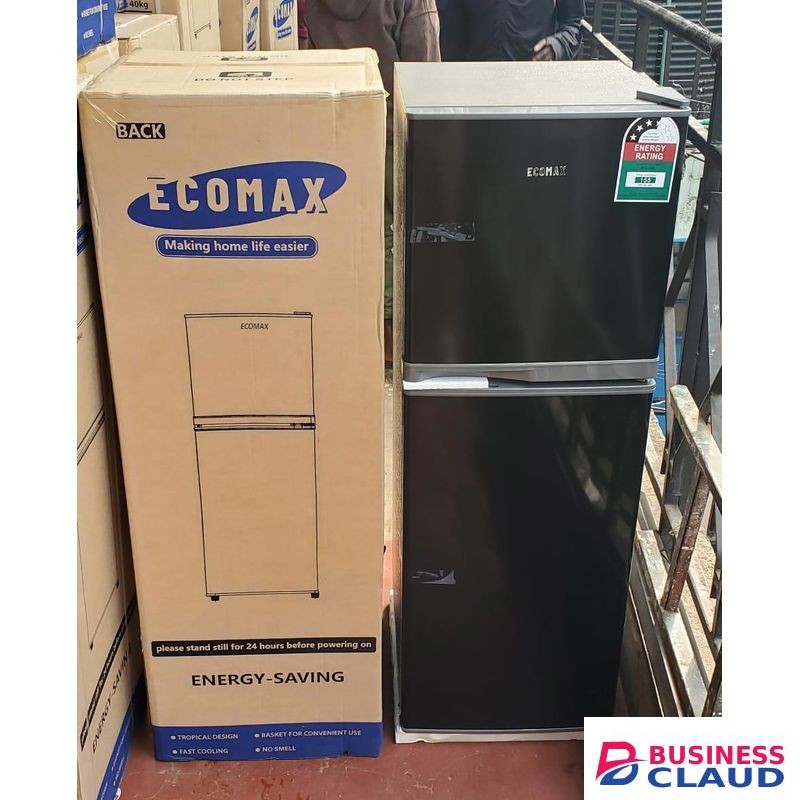 Ecomax 138liters large capacity Double door fridge