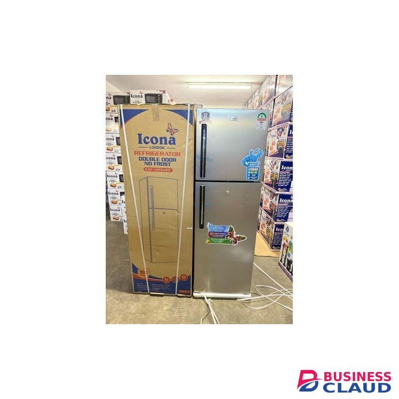 ICONA 275 Litres No Frost Double Door Fridge with Handles