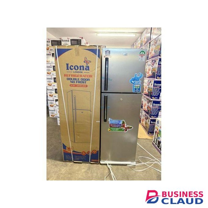 ICONA 275 Litres No Frost Double Door Fridge with Handles
