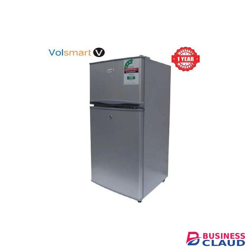 VOLSMART 108L Double Door Direct Cool Fridge