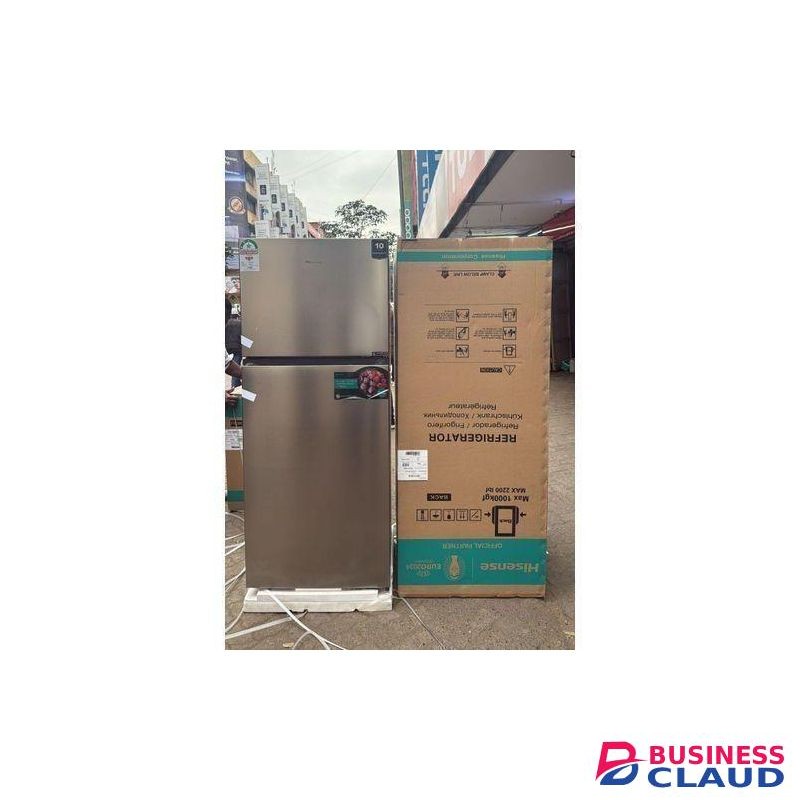 Hisense 424L Double Door No Frost Fridge WITH FREE GIFT