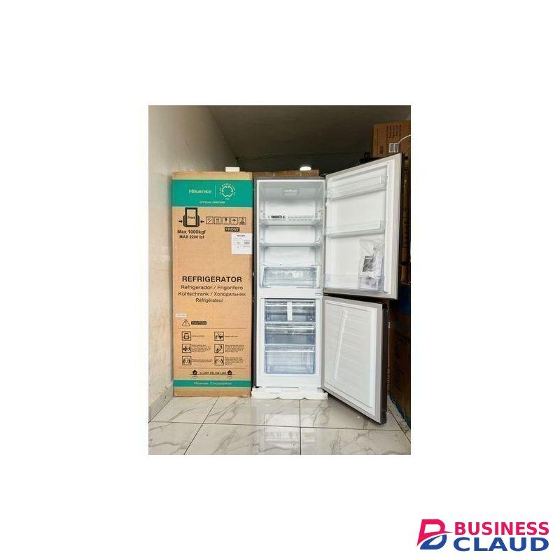 Hisense 230Litres Double Door No Frost Fridge , Bottom Freezer