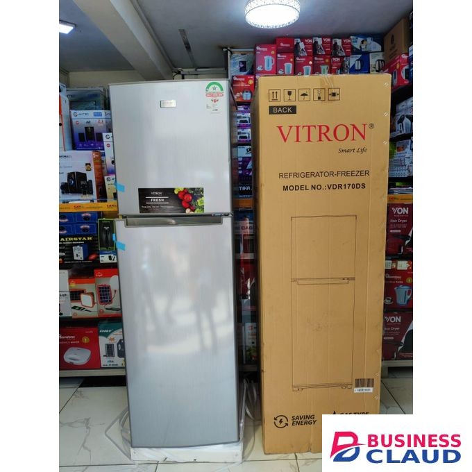 Vitron VDR170DS 170Litres double door fridge