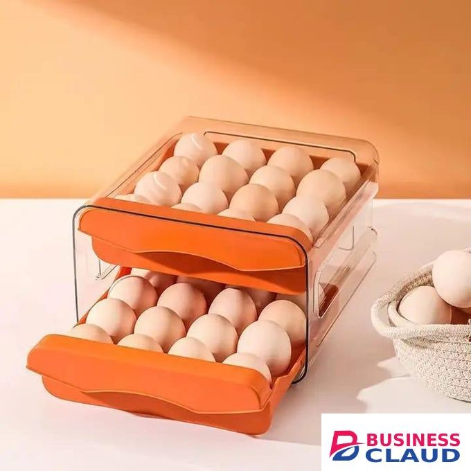 TC Automatic acrylic fridge egg holder
