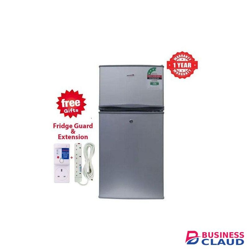 VOLSMART 118L Double Door Fridge (1 YEAR WARRANTY)
