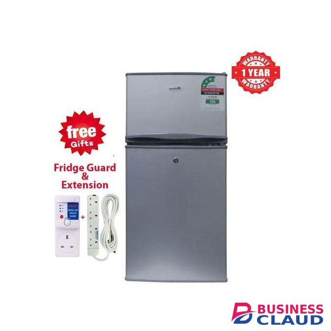 VOLSMART 118L Double Door Fridge (1 YEAR WARRANTY)