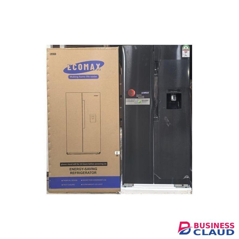 Ecomax 430 Side by Side Fridge, 430L Capacity, No Frost Technology