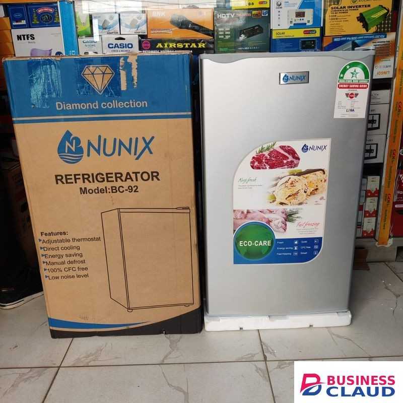 Nunix Single door fridge 92l Energy Efficient BC-92