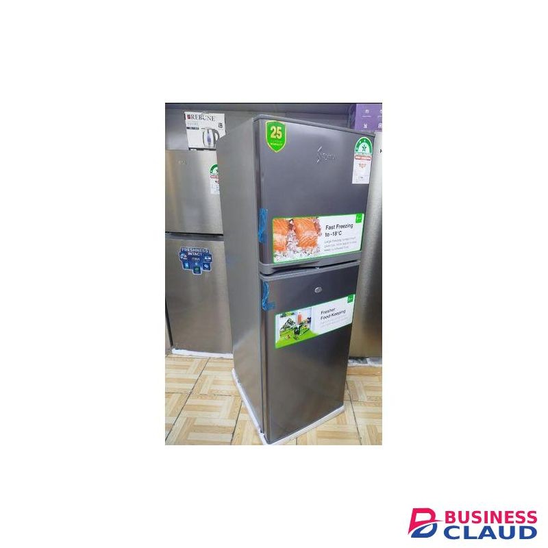 Synix Fridge 137L Double Door FD180BF02