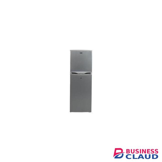 VON VART-22DHS Double Door Fridge 134L - Silver