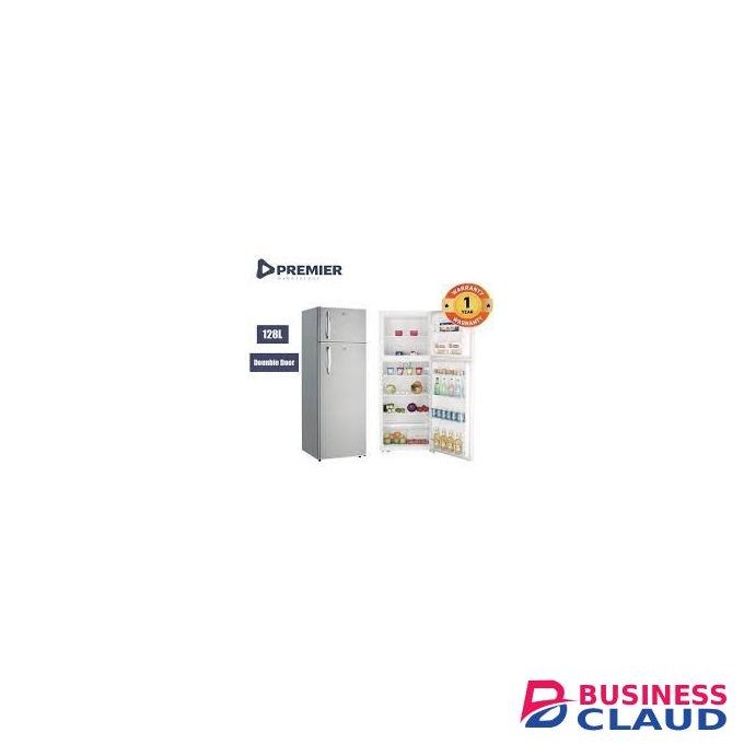 128L Premier Double Door Fridge