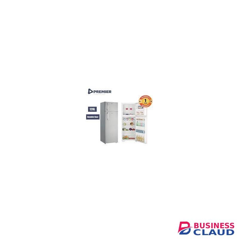 128L Premier Double Door Fridge