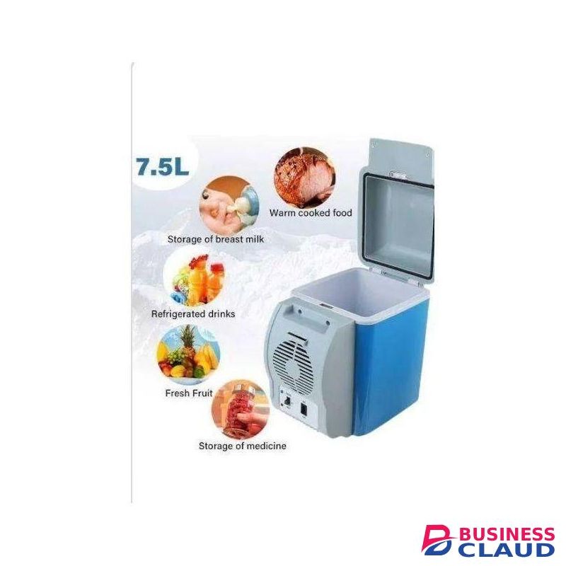7.5L Portable Car Fridge – Compact Travel Cooler & Warmer