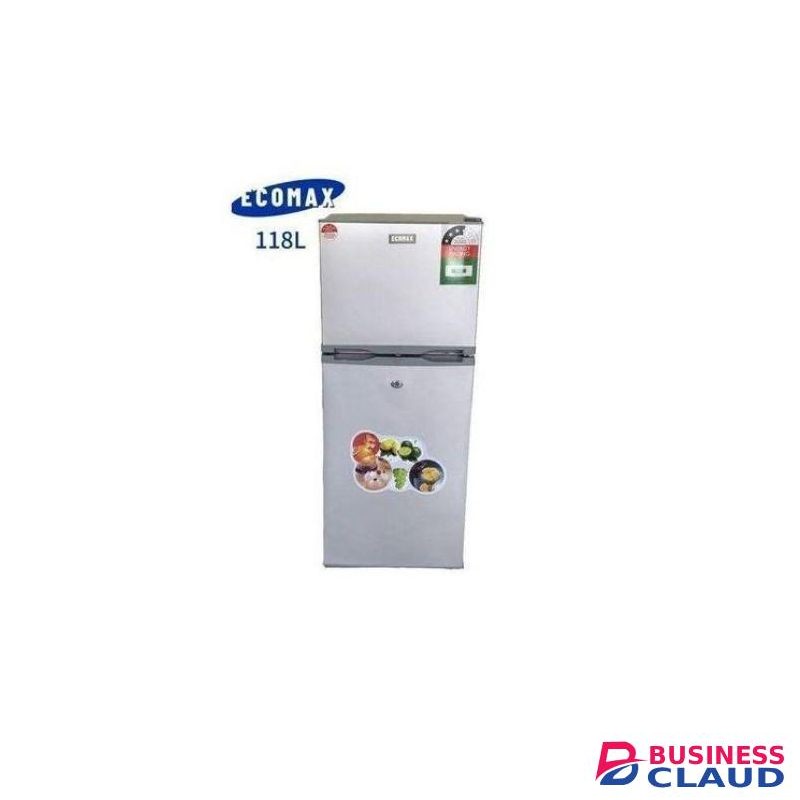 Ecomax 118L Double Door, Energy Saver Fridge