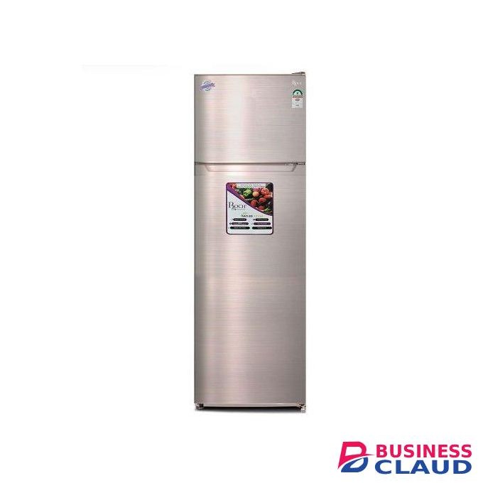 Roch 255 Liters RFR 325DTI Frost Free Fridge, Silver