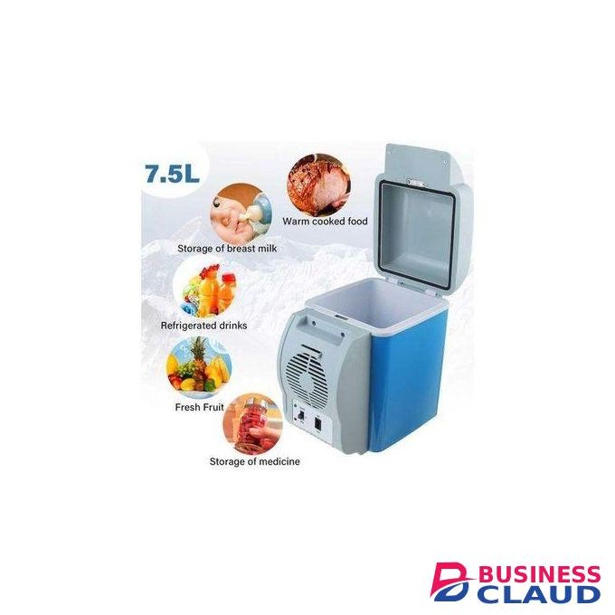 7.5LPortable Mini Fridge-Drinks & Skincare Fridge, Small Fridge for Bedroom Car Office Desk,