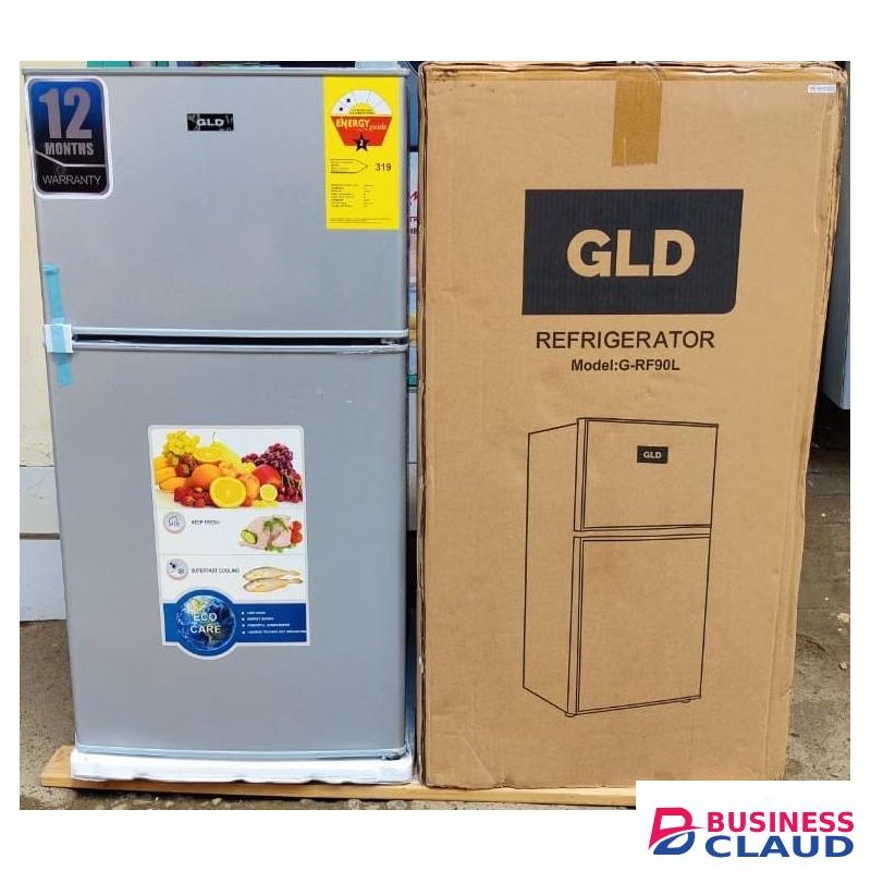 Gld 90L Double Door Fridge (1 YEAR WARRANTY)