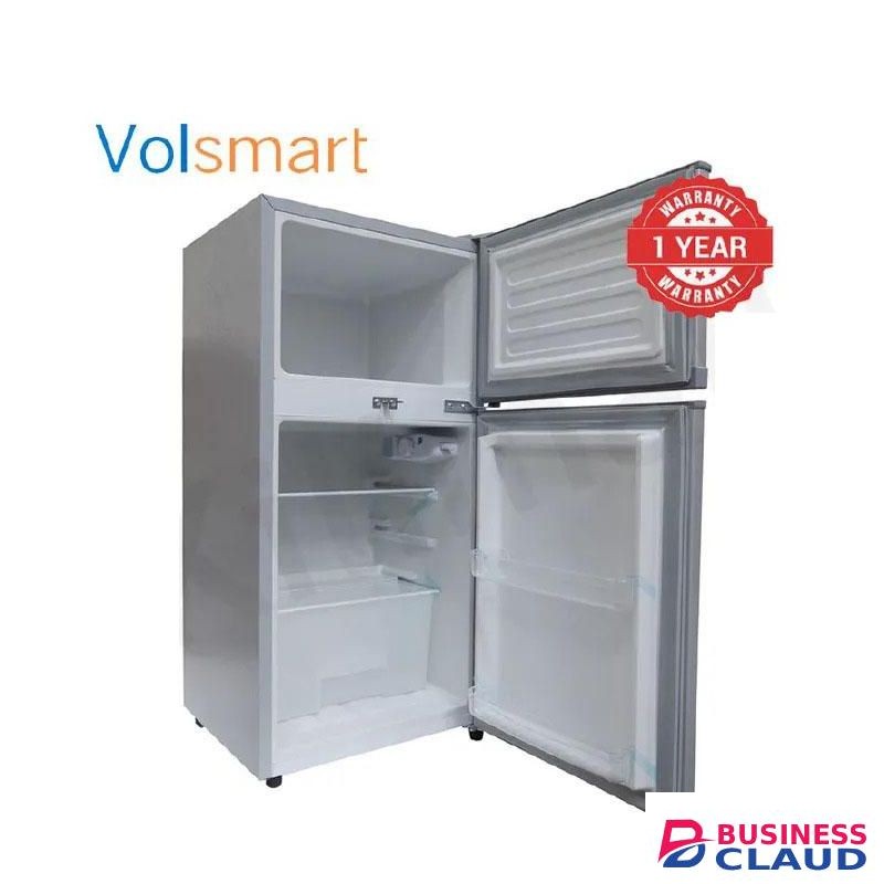 VOLSMART Double Door 108L Fridge+1 YEAR WARRANTY