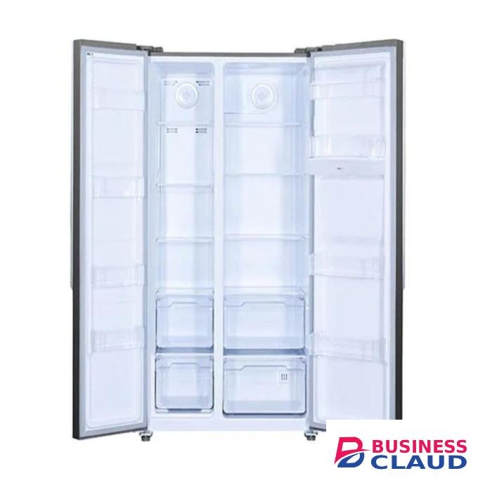 Syinix Fridge Side By Side 460 Litres With Water Dispenser FD460SBWS