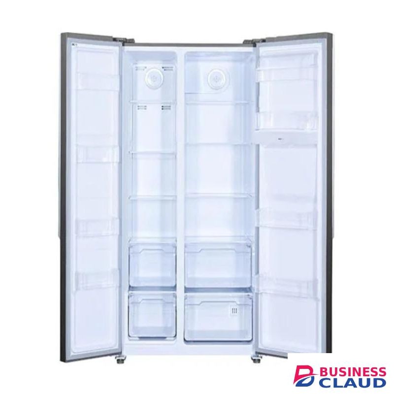 Syinix Fridge Side By Side 460 Litres With Water Dispenser FD460SBWS