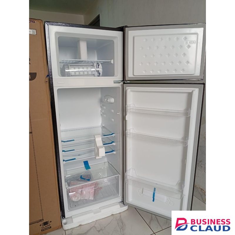 Mika Fridge, 211L, 2 Door Top Mount Freezer, Defrost (Direct Cool)