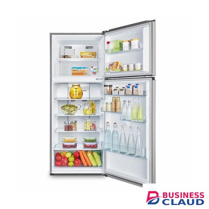 Hisense Fridge REF205DR Double DoorWith Adjustable Leg 205L-SILVER