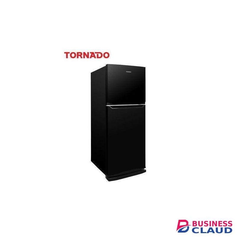 Tornado Fridge No Frost 304 Liter Black RF-33FT-BK, 3 Years Warranty