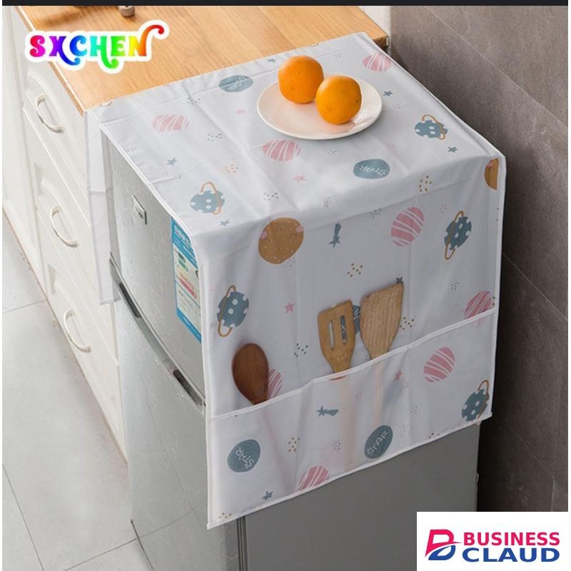 *l Waterproof and dust proof fridge cover