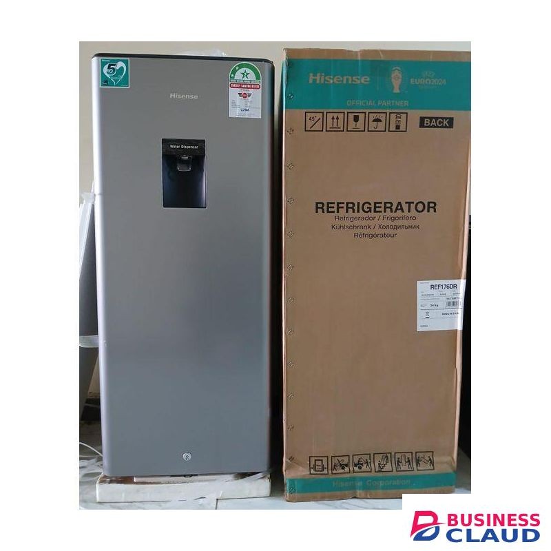 Hisense 176L single door fridge with water dispenser,2 YR WARRANTY