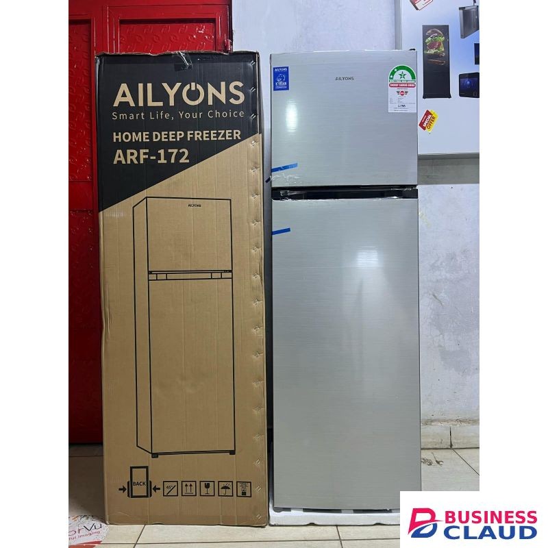 AILYONS 168 L FRIDGE, DIRECT COOL , DOUBLE DOOR , TOP MOUNT
