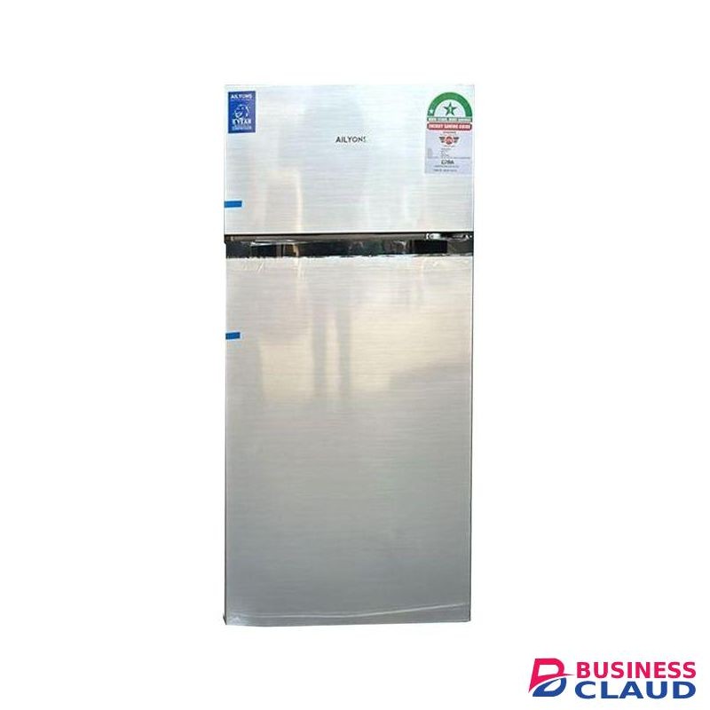 AILYONS 112L Double Door Fridge - Silver+(1YR WARRANTY)
