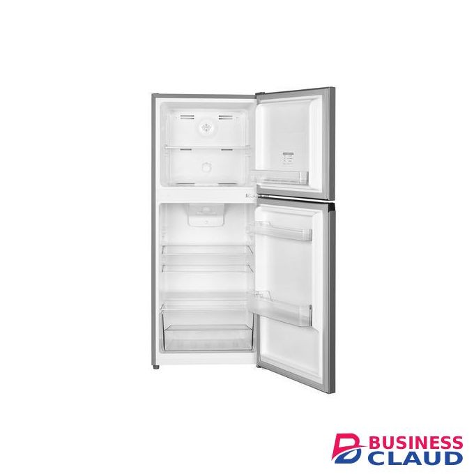 VON 182L Double Door No Frost Fridge, Top Mount Freezer