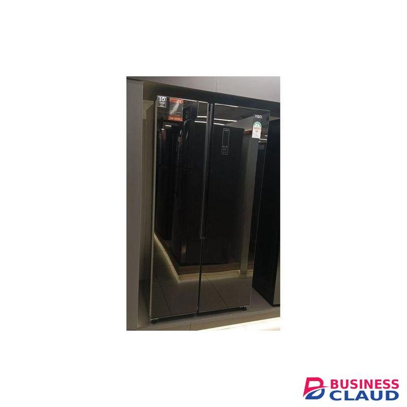 VON SIDE BY SIDE FRIDGE NO FROST COOLING TECHNOLOGY - 429L - BLACK