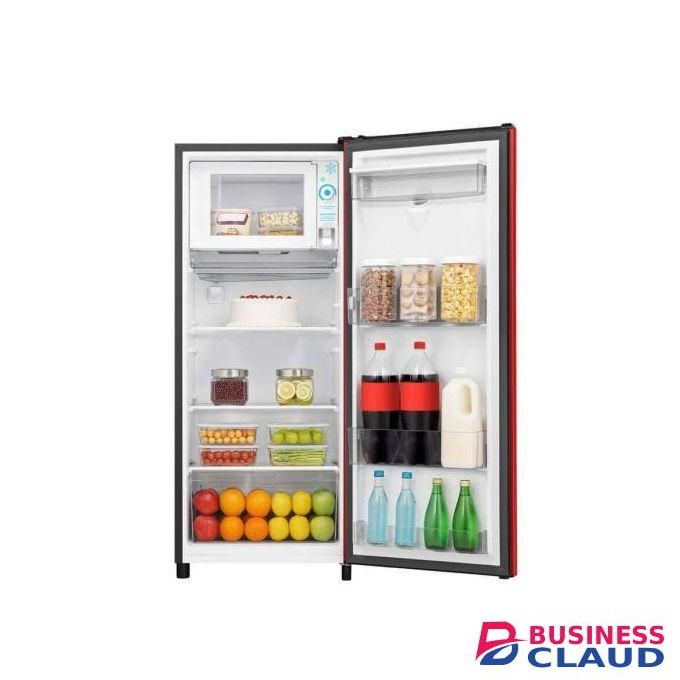 Hisense Fridge 176 Liters frost silver single door with Water Dispenser+2YEARS WARRANTY