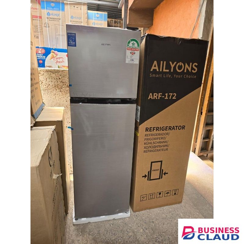 AILYONS Fridge 168L Double Door ARF-172 WITH FREE GIFTS