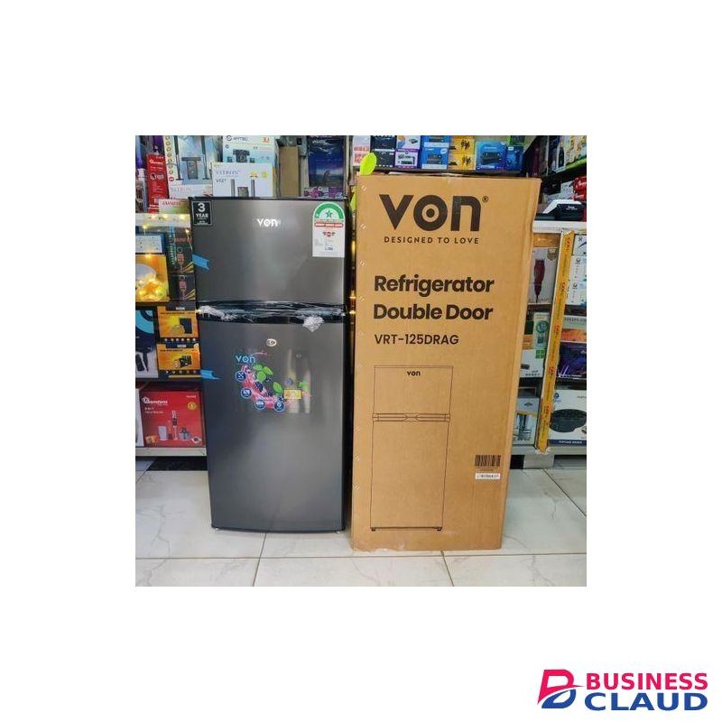 VON 125L Direct Cool Top Mount Fridge WITH FREE GIFT